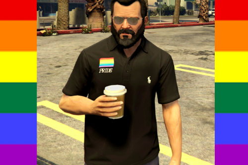 "Pride" Ralph Lauren Polo Shirt for Michael